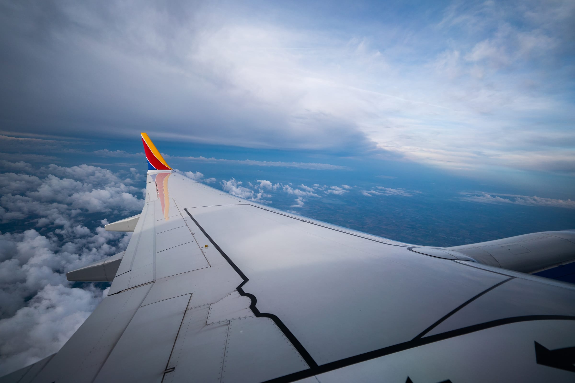 In the skies