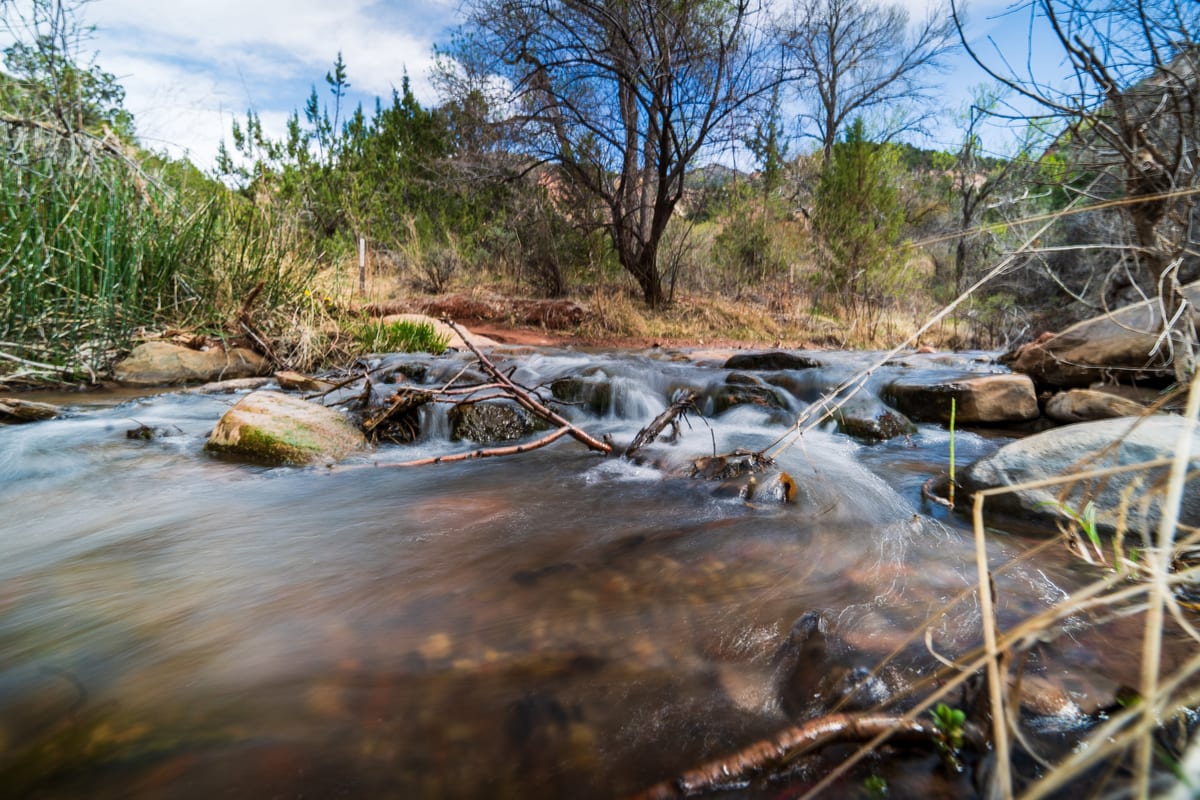 River by Kanarra Falls