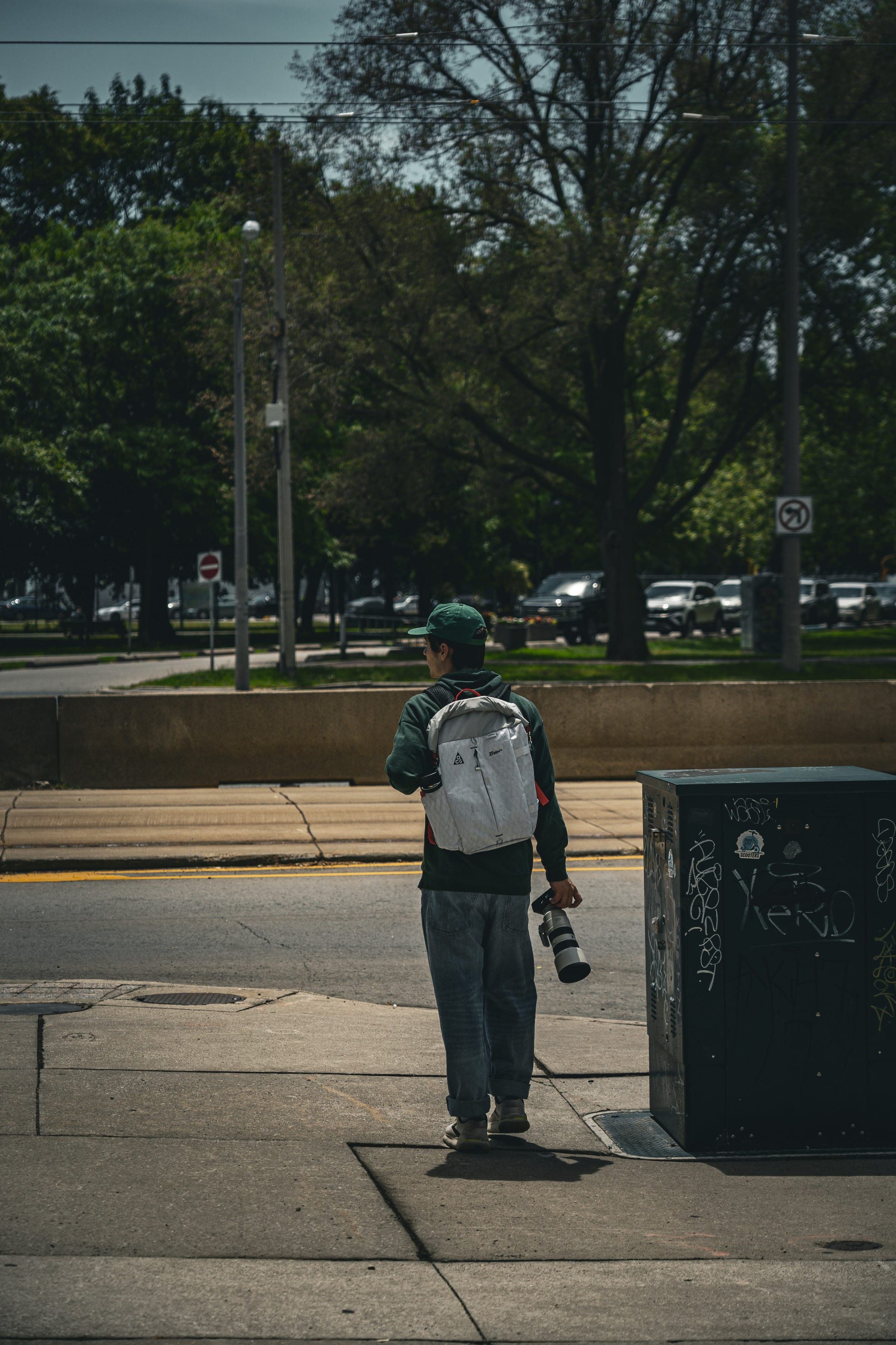 Zach Looking for the Next Shot in Toronto