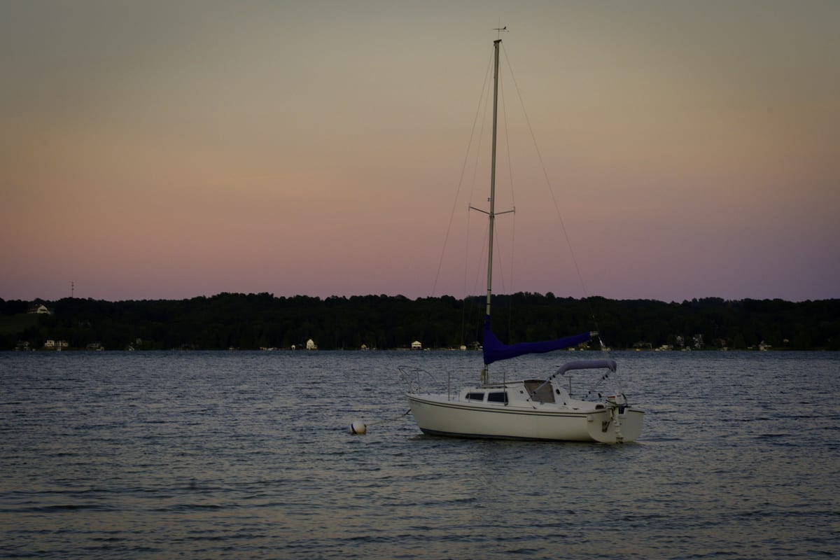 Sailboat at Sunset